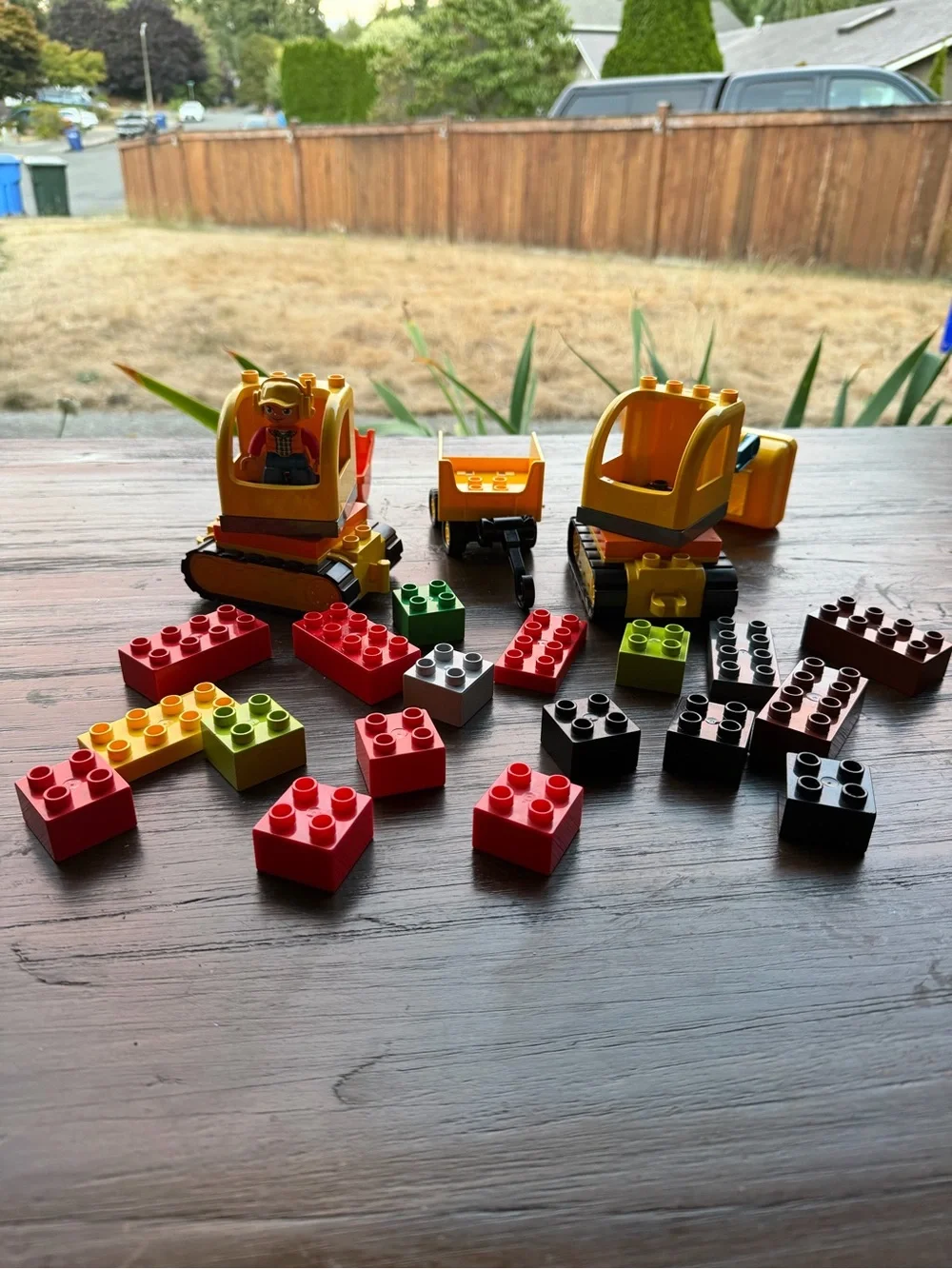 Lego duplo construction sets and extras some items missive